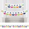 Big Dot of Happiness 60th Birthday - Cheerful Happy Birthday - Sixtieth Birthday Party Bunting Banner - Birthday Party Decorations - Happy Birthday